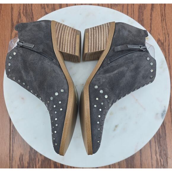 1State
Loka Grey Studded Leather Ankle Boots - Picture 5 of 8